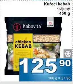 Jip Kuřecí kebab krájený nabídka