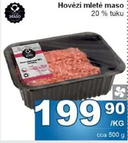 Jip Hovězí mleté maso nabídka