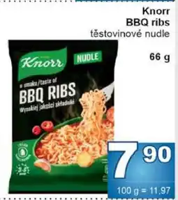Jip Knorr BBQ ribs nabídka