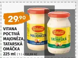 Terno Vitana Poctivá Majonéza, Tatarská omáčka nabídka