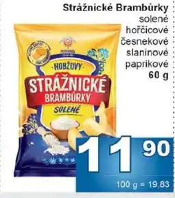Jip Strážnické brambůrky nabídka