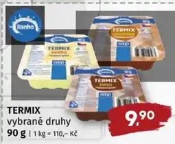 Terno TERMIX vybrané druhy nabídka
