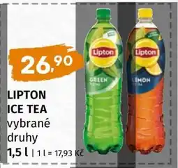 Terno LIPTON ICE TEA vybrané druhy nabídka