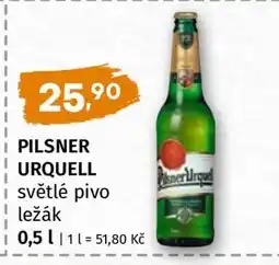 Terno Pilsner Urquell nabídka