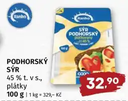 Terno PODHORSKÝ SÝR nabídka
