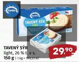 Terno TAVENÝ SÝR light, 26 % t. v s nabídka