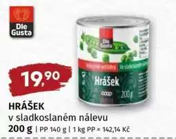 Terno Hrášek nabídka