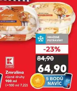Kaufland ZMRZLINA různé druhy nabídka