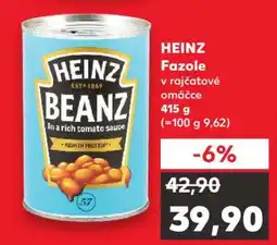 Kaufland HEINZ Fazole v rajčatové omáčce nabídka