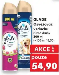Kaufland Glade Osvěžovač vzduchu nabídka