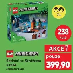 Kaufland LEGO Minecraft Setkání se Strážcem 21274 nabídka