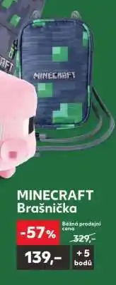 Kaufland MINECRAFT Brašnička nabídka