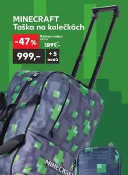 Kaufland MINECRAFT Taška na kolečkách nabídka