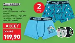Kaufland Minecraft Boxerky nabídka