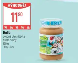 Globus Hello Ovocná přesnídávka nabídka