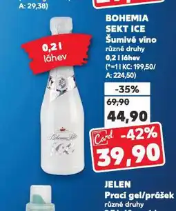 Kaufland Bohemia sekt ice nabídka