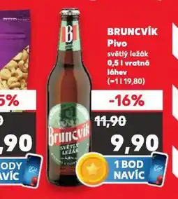 Kaufland Pivo bruncvík nabídka