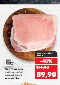 Kaufland Vepřová plec nabídka