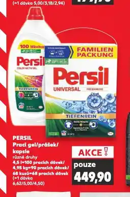 Kaufland Persil prací prostředek nabídka
