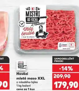Kaufland Hovězí mleté maso nabídka