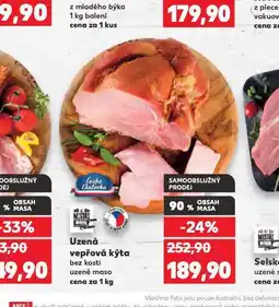 Kaufland Uzená vepřová kýta nabídka