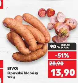Kaufland Opavské klobásy nabídka