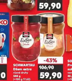Kaufland Schwartau extra džem nabídka