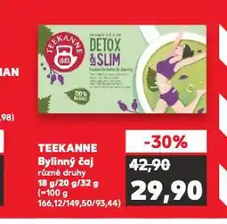 Kaufland Teekanne čaj nabídka