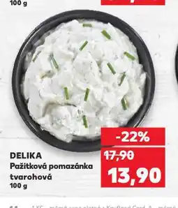 Kaufland Pažitková pomazánka nabídka