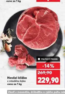 Kaufland Hovězí kližka nabídka