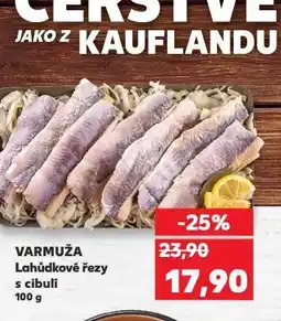 Kaufland Lahůdkové řezy s cibulí nabídka