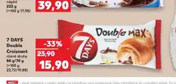 Kaufland 7days croissant nabídka