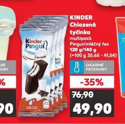 Kaufland Kinder pinguí nabídka