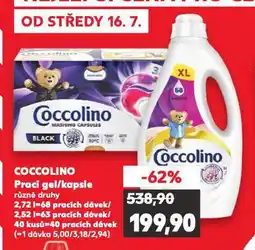 Kaufland Coccolino prací prostředek nabídka