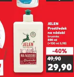 Kaufland Jelen prostředek na nádobí nabídka