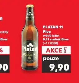 Kaufland Pivo platan nabídka