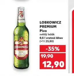 Kaufland Pivo lobkowicz nabídka