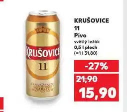 Kaufland Pivo krušovice nabídka