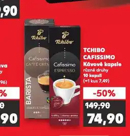 Kaufland Tchibo kávové kapsle nabídka