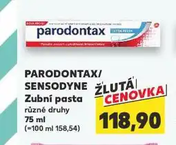 Kaufland Parodontax zubní pasta nabídka