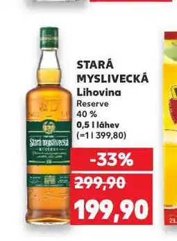 Kaufland Stará žitná myslivecká nabídka