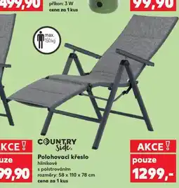 Kaufland Polohovací křeslo nabídka