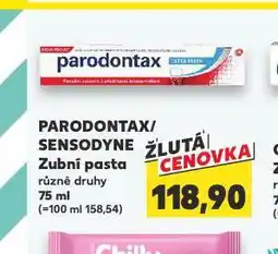 Kaufland Sensodyne zubní pasta nabídka