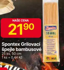 Hruška Spontex Grilovací špejle bambusové nabídka