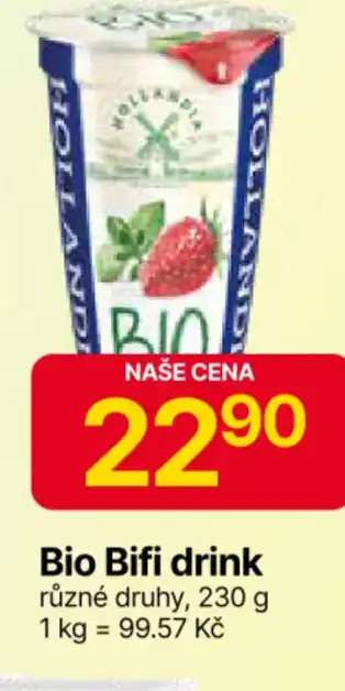 Hruška Bio Bifi drink nabídka