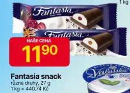 Hruška Fantasia snack nabídka