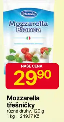 Hruška Mozzarella třešničky nabídka