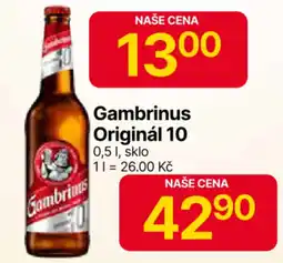 Hruška Gambrinus Originál 10 nabídka