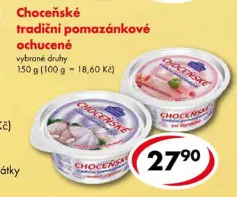 CBA Chocenské tradiční pomazánkové 150g nabídka