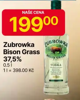 Hruška Zubrowka Bison Grass 37,5% nabídka